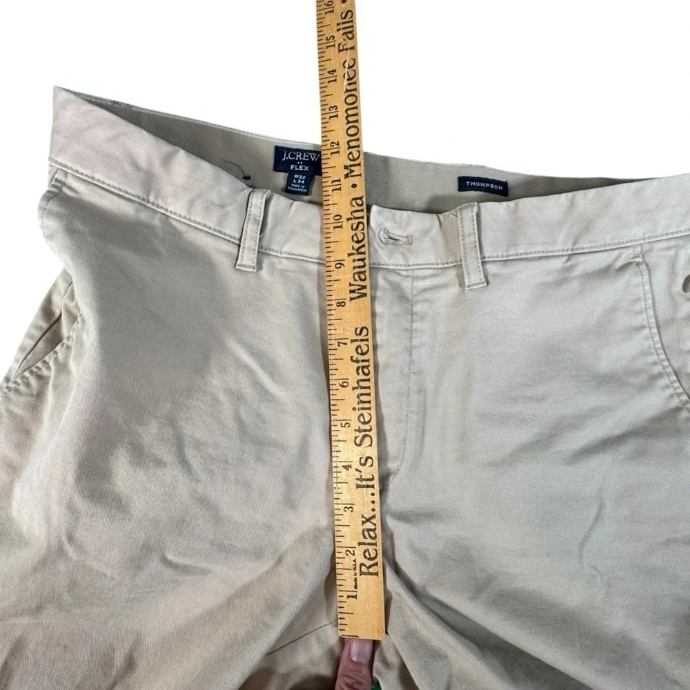 J.Crew Thompson Flex Khaki Chino Pants Men’s W32 L34 Straight Fit